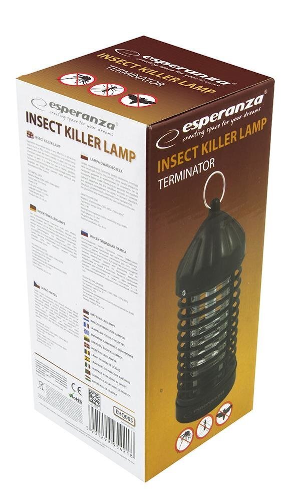 Lamp sääskede vastu Esperanza EHQ005 2W hind ja info | Sääsetõrjevahendid | kaup24.ee