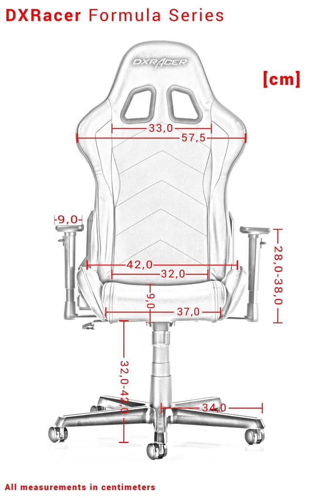 Mänguritool DXRacer Formula F08-NR, must/punane hind ja info | Kontoritoolid | kaup24.ee