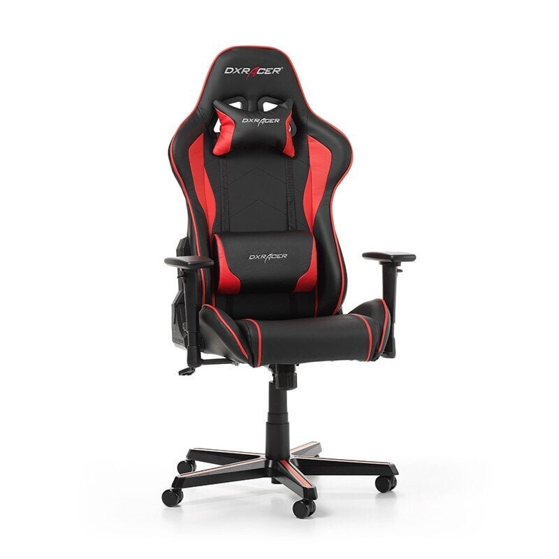 Mänguritool DXRacer Formula F08-NR, must/punane цена и информация | Kontoritoolid | kaup24.ee