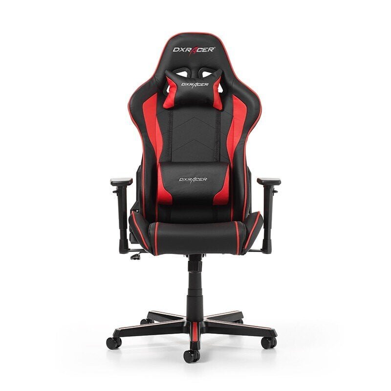 Mänguritool DXRacer Formula F08-NR, must/punane цена и информация | Kontoritoolid | kaup24.ee