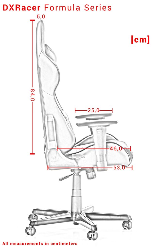 Mänguritool DXRacer Formula F08-NI, must/indigo hind ja info | Kontoritoolid | kaup24.ee