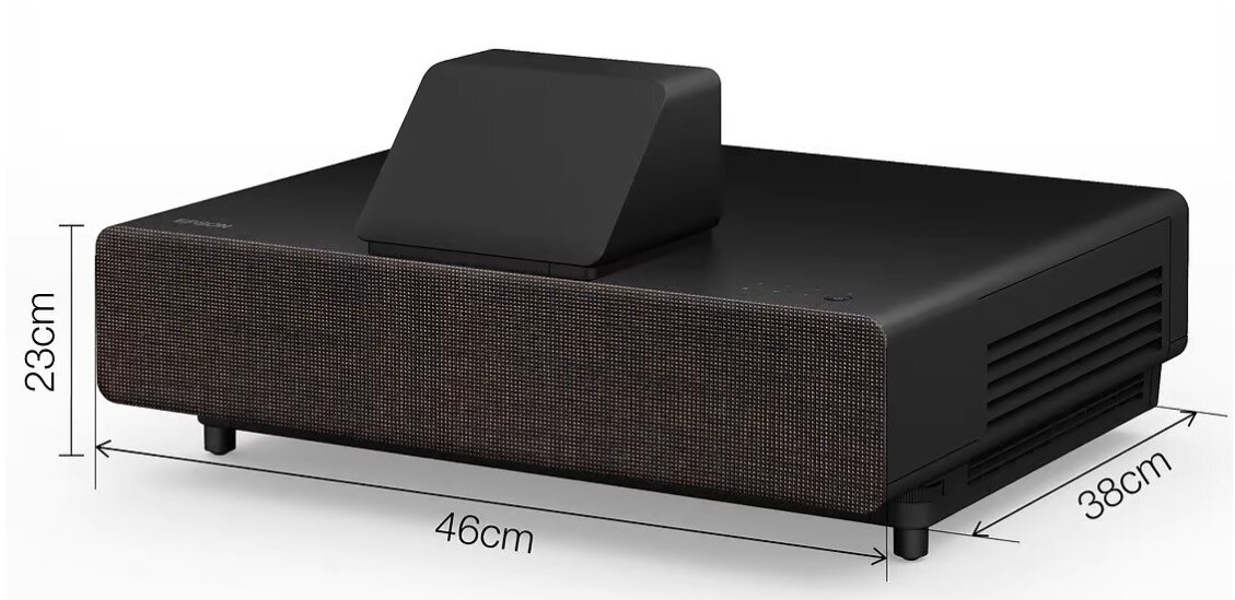 Epson Home Cinema EH-LS500B Android TV Edition 4K PRO-UHD -laser lähiprojektor цена и информация | Projektorid | kaup24.ee