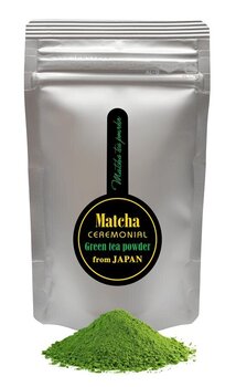 Порошок японского зеленого чая Matcha Japan, 50г цена и информация | Чай | kaup24.ee