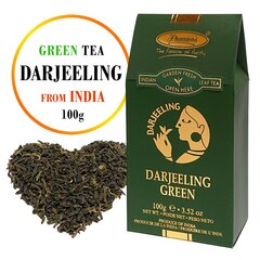 DARJEELING Green tea - Prestige India roheline lahtiste lehtede tee, 100 g hind ja info | Tee | kaup24.ee