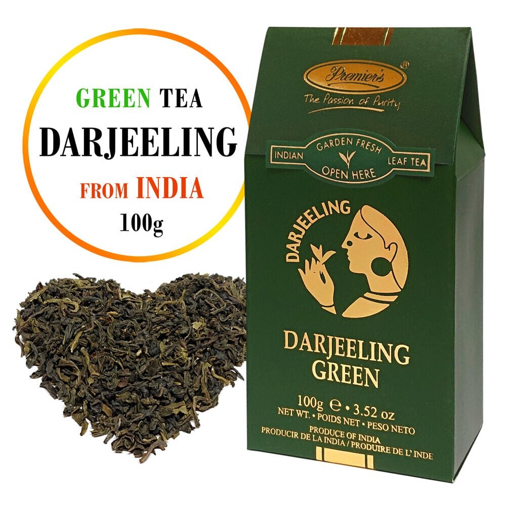 DARJEELING Green tea - Prestige India roheline lahtiste lehtede tee, Premier, 100g hind ja info | Tee | kaup24.ee