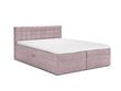 Voodi Mazzini Beds Jade 200x200 cm, roosa hind ja info | Voodid | kaup24.ee
