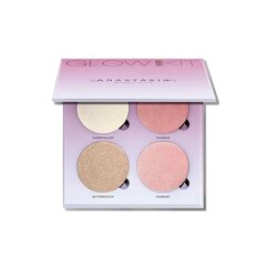 Põsepuna ja sära andev palett Anastasia Beverly Hills Sugar Glow Kit цена и информация | Бронзеры (бронзаторы), румяна | kaup24.ee