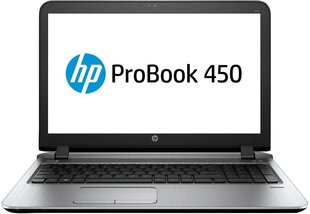 Ноутбук HP ProBook 450 G3 i3-6100U 14.0 HD 4GB 500GB Win10PRO цена и информация | Ноутбуки | kaup24.ee
