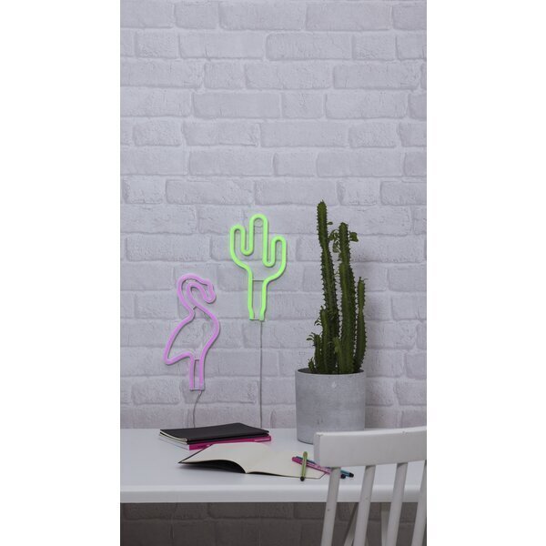 LED-dekoor Cactus 700-67 StarTrading цена и информация | Seinavalgustid | kaup24.ee