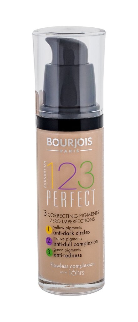 Jumestuskreem Bourjois 1.2.3. Perfect SPF10 30 ml, Nr. 53 цена и информация | Jumestuskreemid, puudrid | kaup24.ee