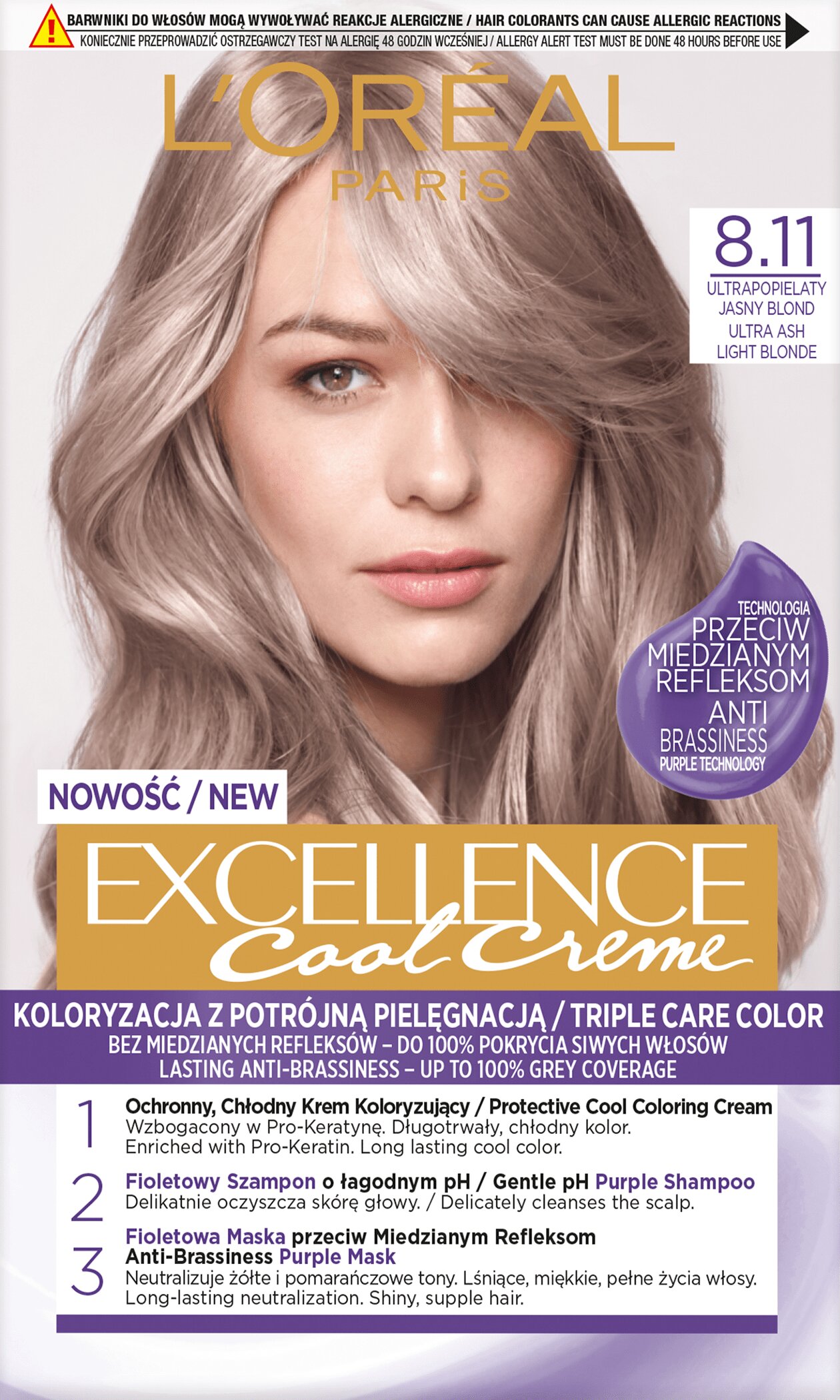 Loreal Excellence 8.11