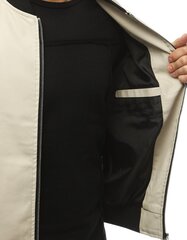 Куртка мужская из экокожи коричневая Simol цена и информация | Мужские куртки | kaup24.ee
