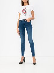 ONLY CARMEN LIFE Skinny Fit naiste teksad Tumesinine Denim hind ja info | Naiste teksad | kaup24.ee