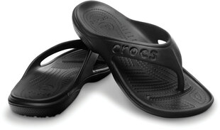 Meeste plätud Baya Flip​​ Crocs™, must hind ja info | Meeste plätud, sussid | kaup24.ee