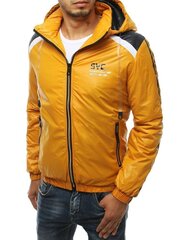 Куртка мужская с капюшоном Surelo, желтая цена и информация | Мужские куртки | kaup24.ee