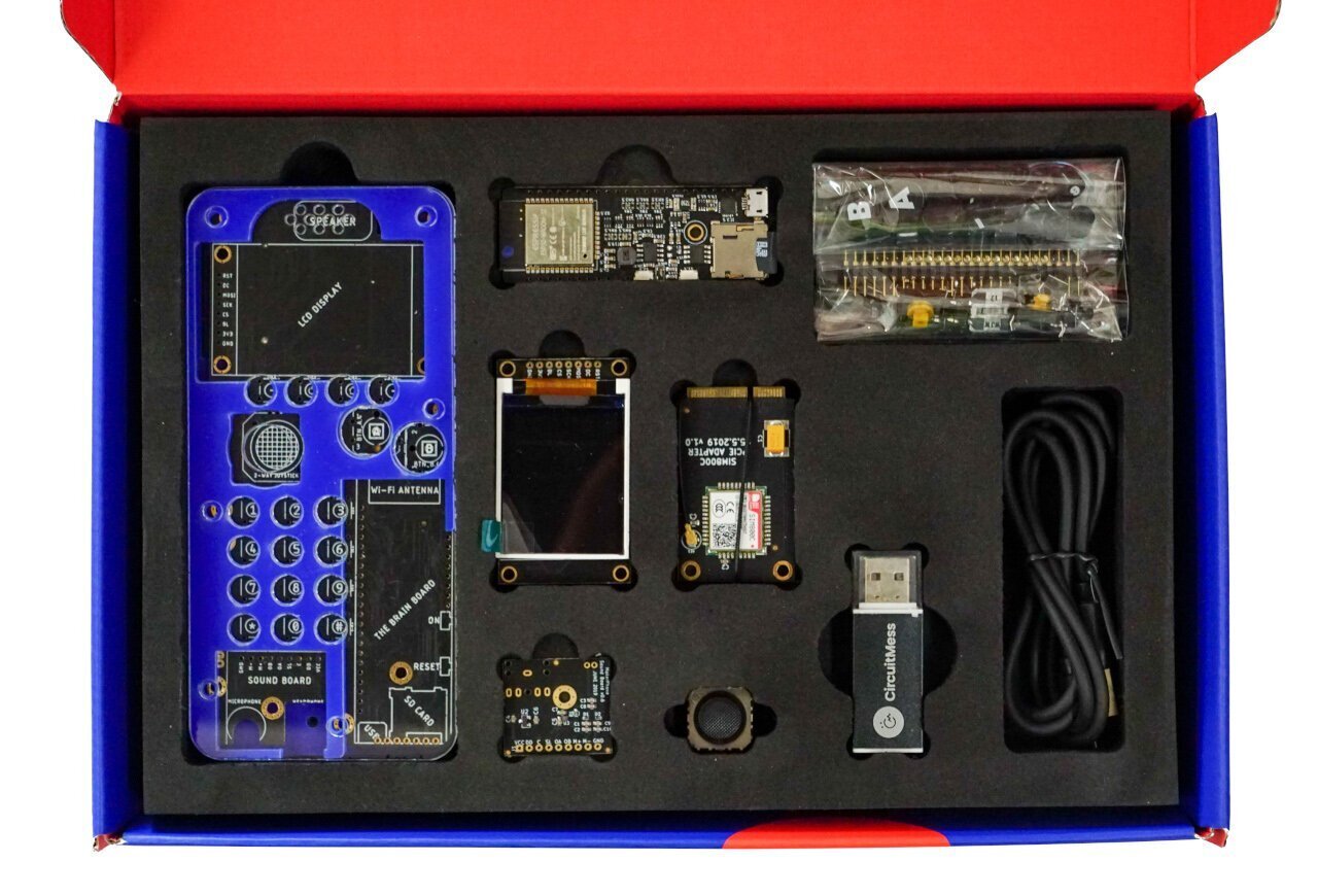 CircuitMess RINGO - mobiiltelefon, mille peate ise ehitama! цена и информация | Robootika, konstruktorid ja tarvikud | kaup24.ee