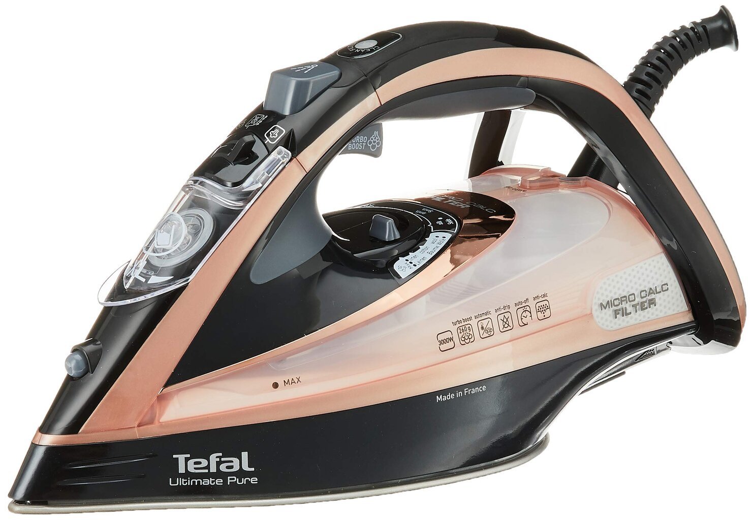 Tefal Ultimate Pure FV9845 hind ja info | Triikrauad, riideaurutid | kaup24.ee