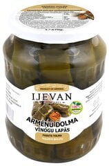  Армянская вегетарианская долма в виноградных листьях IJEVAN, 670g цена и информация | Консервы | kaup24.ee