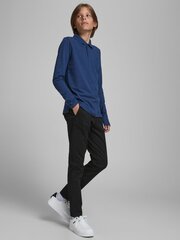 Poiste püksid Jack & Jones Junior, must hind ja info | Poiste püksid | kaup24.ee