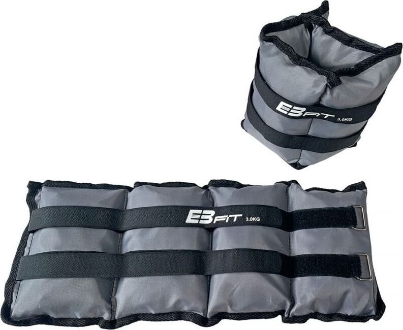 Käe- ja jalaraskused Eb Fit, 2x3 kg hind ja info | Hantlid, kangid, raskused | kaup24.ee