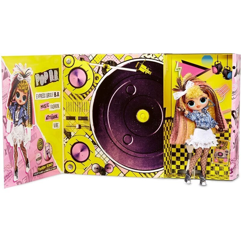 L.O.L. Surprise! O.M.G. Remix POP BB moenukk – 25 üllatust koos muusikaga hind ja info | Tüdrukute mänguasjad | kaup24.ee
