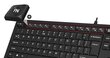 Juhtmega klaviayuur A4Tech FStyler FK 10 Keyboard - Orange цена и информация | Klaviatuurid | kaup24.ee