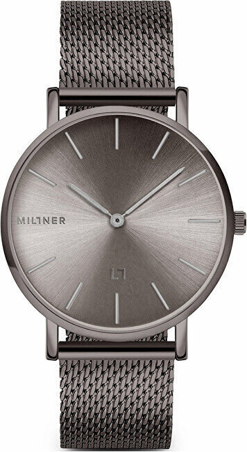 Naiste käekell Millner Mayfair Graphite 39 mm hind ja info | Naiste käekellad | kaup24.ee