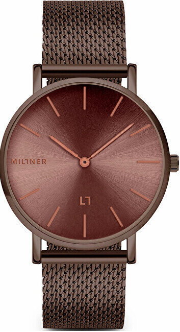 Naiste käekell Millner Mayfair Coffee 39 mm hind ja info | Naiste käekellad | kaup24.ee