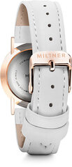 Женские часы Millner Mini White Leather цена и информация | Женские часы | kaup24.ee