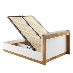 Кровать Selsey Montroy 160x200 см, белая цена и информация | Кровати | kaup24.ee