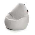 Кресло-мешок Qubo™ Comfort 90 Silver, серое