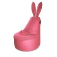 Кресло-мешок Qubo™ Daddy Rabbit Raspberry, розовое