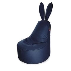 Кресло-мешок Qubo™ Daddy Rabbit Blueberry, синее цена и информация | Кресла-мешки и пуфы | kaup24.ee