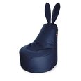 Кресло-мешок Qubo™ Daddy Rabbit Blueberry, синее