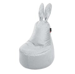 Кресло-мешок Qubo™ Daddy Rabbit Lune, светло-серое цена и информация | Кресла-мешки и пуфы | kaup24.ee