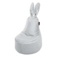 Кресло-мешок Qubo™ Daddy Rabbit Lune, светло-серое