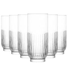 Lav стаканы Tokyo, 395 мл, 6 шт. цена и информация | Стаканы, фужеры, кувшины | kaup24.ee