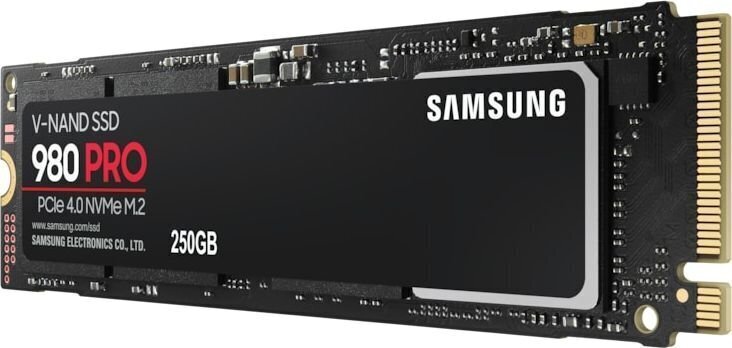 SSD 250GB 980 PRO M.2 PCIe 4.0 цена и информация | Sisemised kõvakettad (HDD, SSD, Hybrid) | kaup24.ee