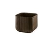 Keter Cube Planter pott, 50,5 l, pruun цена и информация | Dekoratiivsed lillepotid | kaup24.ee