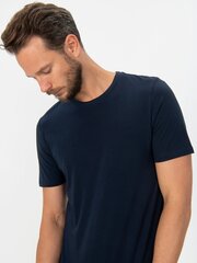 Мужская футболка Jjeorganic Basic Tee Slim 12156101 Черный цена и информация | Мужские футболки | kaup24.ee