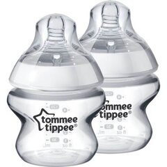 Бутылочки Tommee Tippee, 0M + 150мл, 2 шт., 42242071 цена и информация | Бутылочки и аксессуары | kaup24.ee