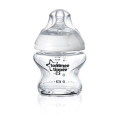TOMMEE TIPPEE стеклянная бутылочка CTN 150 млl 0 м + 42243777 цена и информация | Бутылочки и аксессуары | kaup24.ee