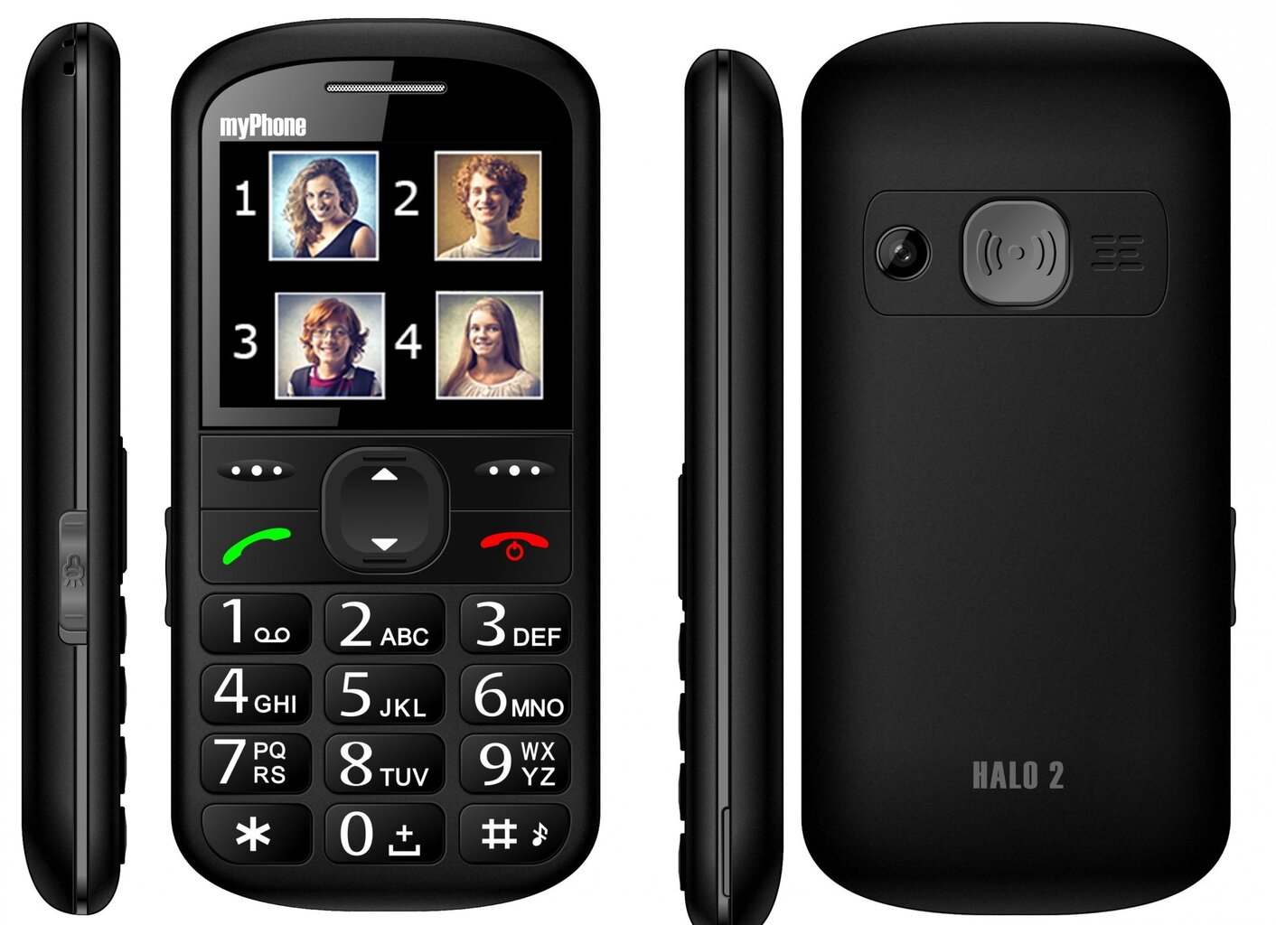 MyPhone Halo 2 (LT, LV, EE), Must hind ja info | Mobiiltelefonid | kaup24.ee