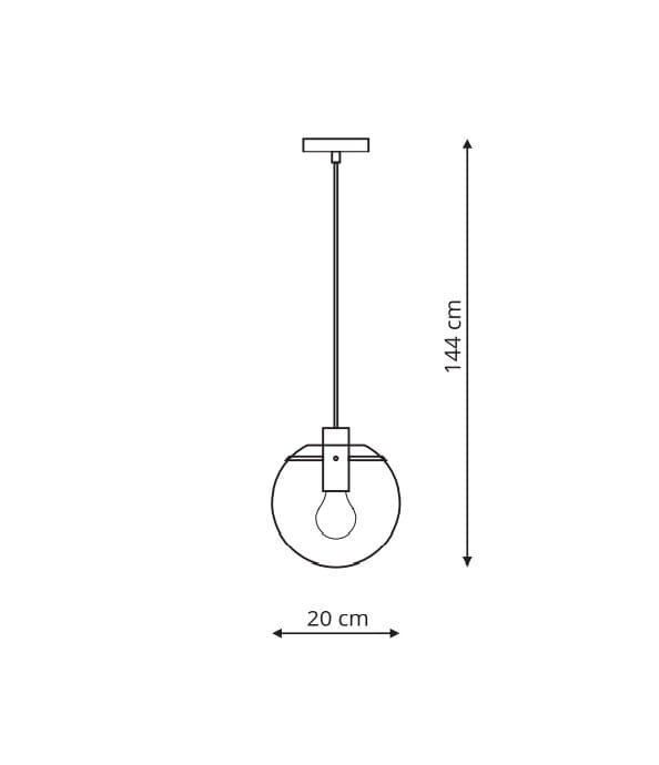 Laelamp Light Prestige Puerto Black hind ja info | Rippvalgustid | kaup24.ee