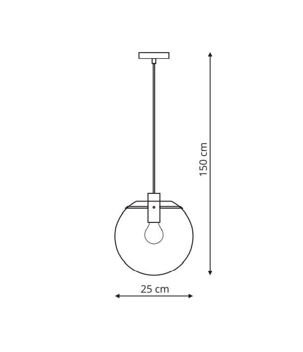 Laelamp Light Prestige Puerto Black цена и информация | Rippvalgustid | kaup24.ee