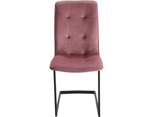 Toolide komplekt Notio Living Oberyn, 2 tooli, roosa hind ja info | Söögitoolid, baaritoolid | kaup24.ee