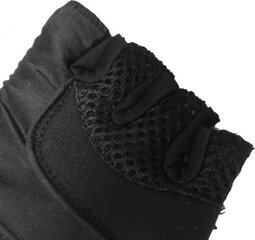 Тренировочные перчатки SMJ Sport AN-465, черные, L размер цена и информация | Перчатки для турника и фитнеса | kaup24.ee