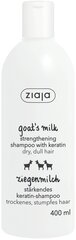 Kitsepiimaga šampoon keratiiniga Ziaja, 400 ml hind ja info | Šampoonid | kaup24.ee