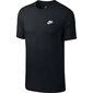 Nike meeste T-särk NSW CLUB TEE, must цена и информация | Meeste T-särgid | kaup24.ee