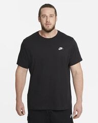 Nike meeste T-särk NSW CLUB TEE, must hind ja info | Meeste T-särgid | kaup24.ee